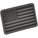 USA Flag (Left Arm) Rubber Velcro Patch by Hazard 4(R)