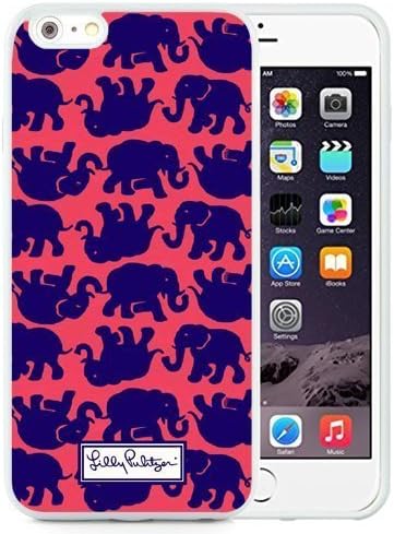Durable and Fashionable Lilly Pulitzer 17 iPhone 6 Plus 5.5 inch White TPU Case in GUO Shop