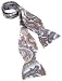 Trafalgar Men's Paisley Bow Ties - Made in the USA,Light Blue,One Size