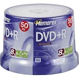 Memorex 4.7GB 8x DVD+R (50-Pack Spindle)