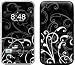 B&W Fleur Design Protective Skin Decal Cover Sticker for Apple 3G iPhone