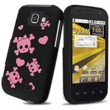Premium - Samsung Transform M920 Protex Black Pink Cutie Skull TG Protectiv ....