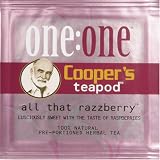 Cooper's Tea, All That Razzberry, Tea Pods for One:One Systems, Box of 18