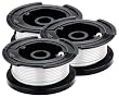 Black & Decker AF-100-3ZP 30-Feet 0.065-Inch Line String Trimmer Replacement Spool, 3-Pack