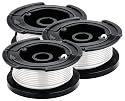 Black & Decker AF-100-3ZP String Trimmer Replacement Spool With 30-Feet Of .065-Inch Line - 3 Pack