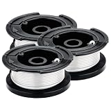 Black & Decker AF-100-3ZP 30-Feet 0.065-Inch Line String Trimmer Replacement Spool, 3-Pack