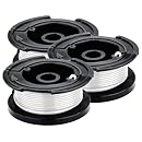 BLACK+DECKER AF-100-3ZP 30-Feet 0.065-Inch Line String Trimmer Replacement Spool, 3-Pack