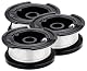 Black & Decker AF-100-3ZP 30-Feet 0.065-Inch Line String Trimmer Replacement Spool, 3-Pack