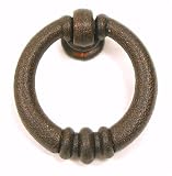 Ring Pull - Newton Large Solid Alloy Ring Pull in Rust