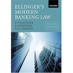 Ellinger's Modern Banking Law