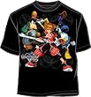 Kingdom Hearts Defense System Black T-shirt