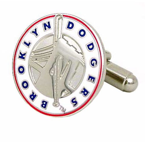Brooklyn Dodgers MLB Logo'd Special Edition Executive Cufflinks w/Jewelry Box