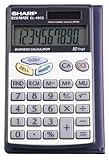 Sharp EL-480SRB 10-Digit Twin Powered Basic Handheld Calculator