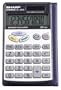 Sharp EL-480SRB 10-Digit Twin Powered Basic Handheld Calculator