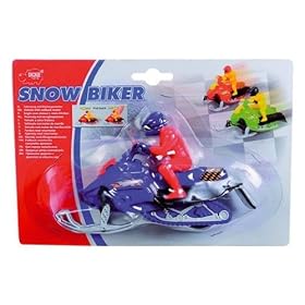 Dickie 203315401 - Snow Biker, 3 modelli