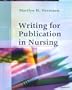 Writing for Publication in Nursing