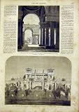 Selle 台地のフランス人の印刷物 1866 Sanssouci Orangery