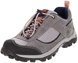 Timberland Hypertrail Leather/Fabric Bungee Oxford (Toddler/Little Kid),Grey/Pink,2.5 M US Little KId
