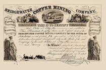 Art Poster, Bridgewater Copper Mining Company - 27.5 x 18.75
