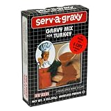 Serv a Gravy Gravy Mix, Turkey, 3-Ounce Boxes (Pack of 12)