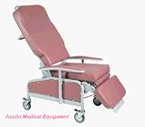 Transfer Recliner Clinical Chair #680N with Nylon Casters