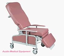Transfer Recliner Clinical Chair #680N with Nylon Casters