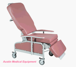Transfer Recliner Clinical Chair #9681 with Nylon Casters