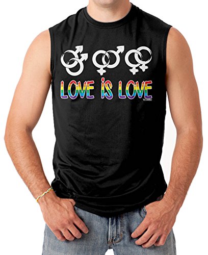 Love Is Love - Gay Pride Men's SLEEVELESS T-shirt Tee