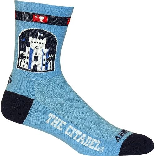 Citadel Bulldogs NCAA Cycling Socks (Large/X-Large)