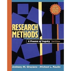 Research Methods: A Process of Inquiry (with Website Access)