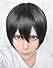Cf-fashion Free! Haruka Nanase Short Black Cosplay Wig