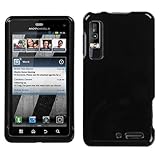High Gloss Argyle Black Flexible TPU Cover Skin Phone Case for Motorola DRO ....