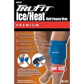 Tru-Fit Ice/heat Multi Wrap With Gel Pack Blue One Size Fits All