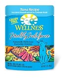 Wellness Healthy Indulgence Tuna Recipe Cat Food (Pack of 24, 3-Ounce Pouches)
