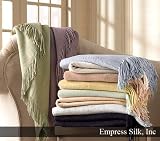 Empress Silk Fleece Throw -50x70