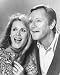 ELIZABETH MONTGOMERY AS SAMANTHA STEPHENS/SERENA, DICK SARGENT AS DARRIN STEPHENS FROM BEWITCHED #1 - BLACK & WHITE Movie Photo- MEDIUM Size Print - SIZE 14x11
