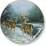 Wild Wings Big Game Plates - Broken Silence Whitetail Deer - B0006U389E