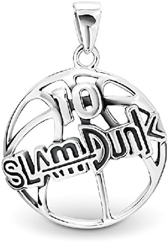 Slam Dunk Hanamichi Sakuragi Anime Japanese Cosplay Necklace Pendant 925 Sliver b2