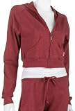 Soffe Womens Heather Jersey Hoodie