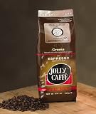 Jolly Caffe Espresso - Case of 12 Bags with 2 Free Jolly Caffe Espresso Cups.