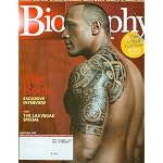 Biography Magazine Winter 2005 - The Rock..Robert Redford..Whoopi Goldberg..Bruce Willis..Arnold Schwarzenegger book cover