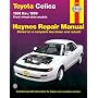 Toyota Celica FWD Automotive Repair Manual: 1986-1999 (Haynes Automotive Repair Manuals)