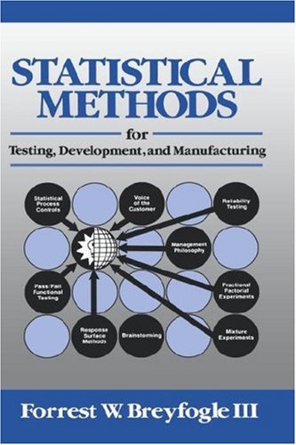 Statistical Methods for Testing, Development, and Manufacturing, by Forrest W. Breyfogle III