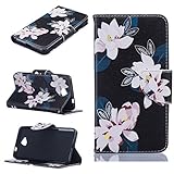 Microsoft Lumia 650 ケース カバー UNEXTATI 高品質 PUレザー 手帳型 ケース 財布型 ウォレット型 衝撃吸収 保護カバー カード収納 ホルダー 横開 スタンド機能 マグ