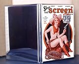 February 1936 Stage and Screen Stories One Hollywood Knight Vintage Classic PinUp Girl Retro Cover Art Metal Cigarette Case ID Holder Wallet