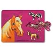 Crocodile Creek Horses Wooden Puzzle