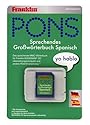 Franklin BDE-500844 Pons Großwörterbuch Deutsch/Spanisch elektronisches Wörterbuch