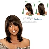 Beverly Johnson 100% Human hair Remy Wig SEBINA, 1B Off Black