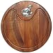 Wood Frog Round Cutting Board 13" D