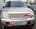 APS Compatible with Ford Explorer 2002-2005 Main Upper Lower Bumper Chrome Billet Front Grill Grille Insert Combo F87989A